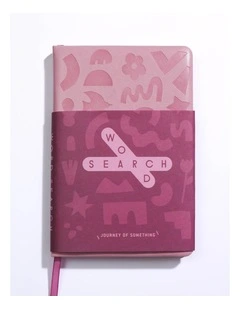 Word Search Puzzle Book Embossed Cover Themed Puzzles