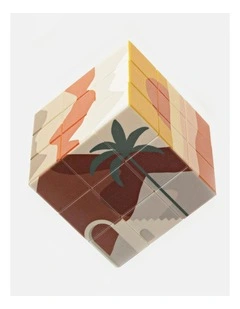 Desert Picture Art Cube