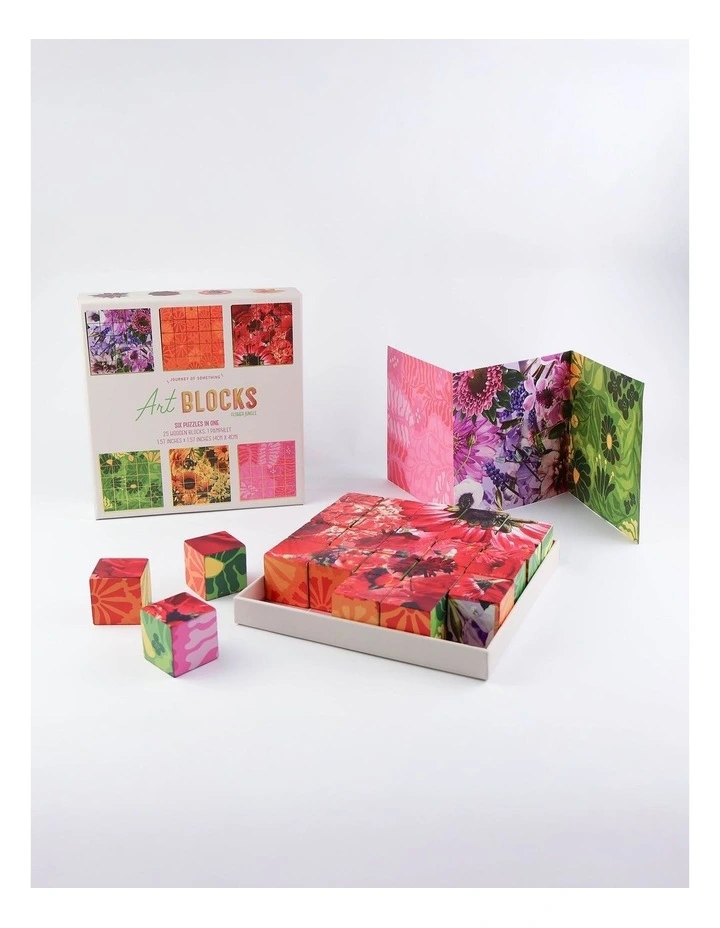 Flower Jungle Art Blocks Puzzels image 3