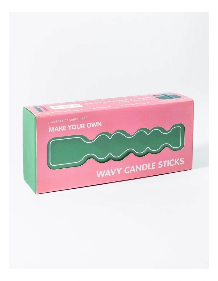 Make Two Wavy Candle Making Kit image 1