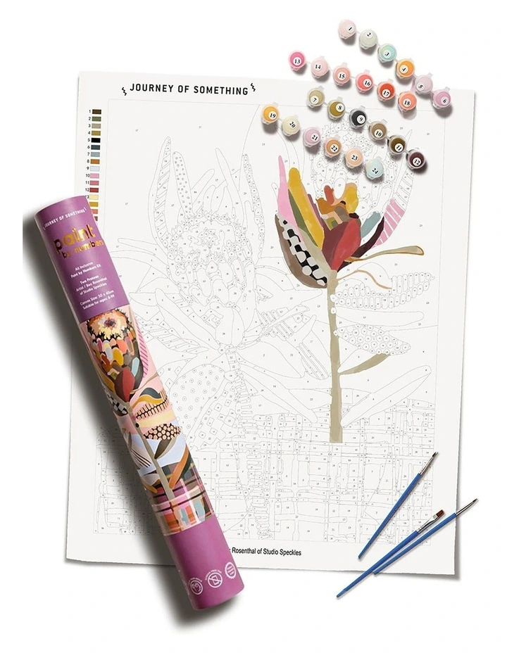 Paint by Numbers - Two Proteas by Journey of Something image 2