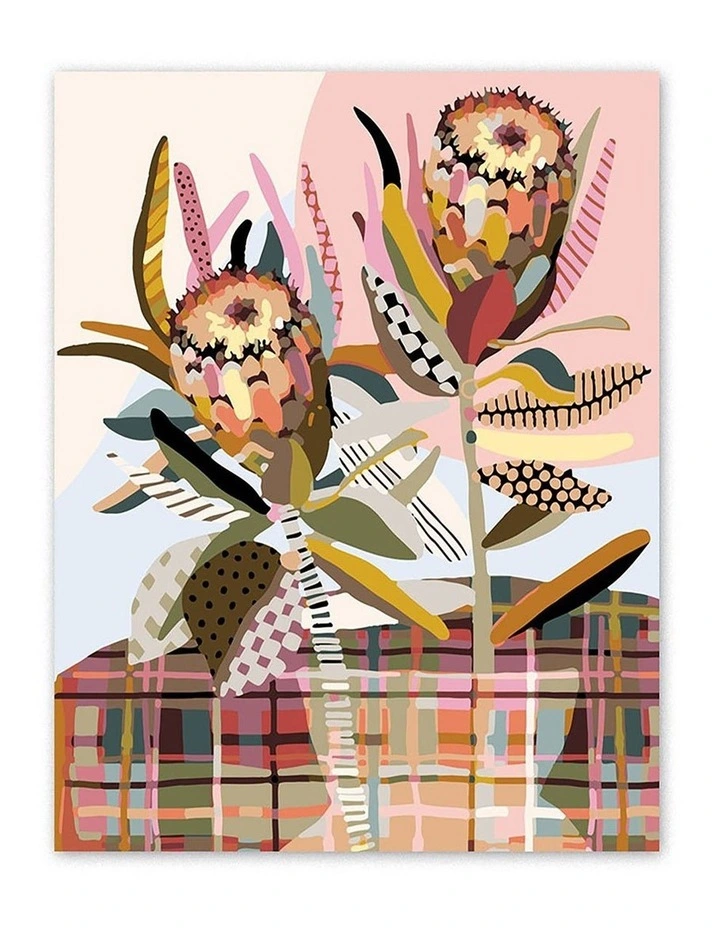Paint by Numbers - Two Proteas by Journey of Something image 3