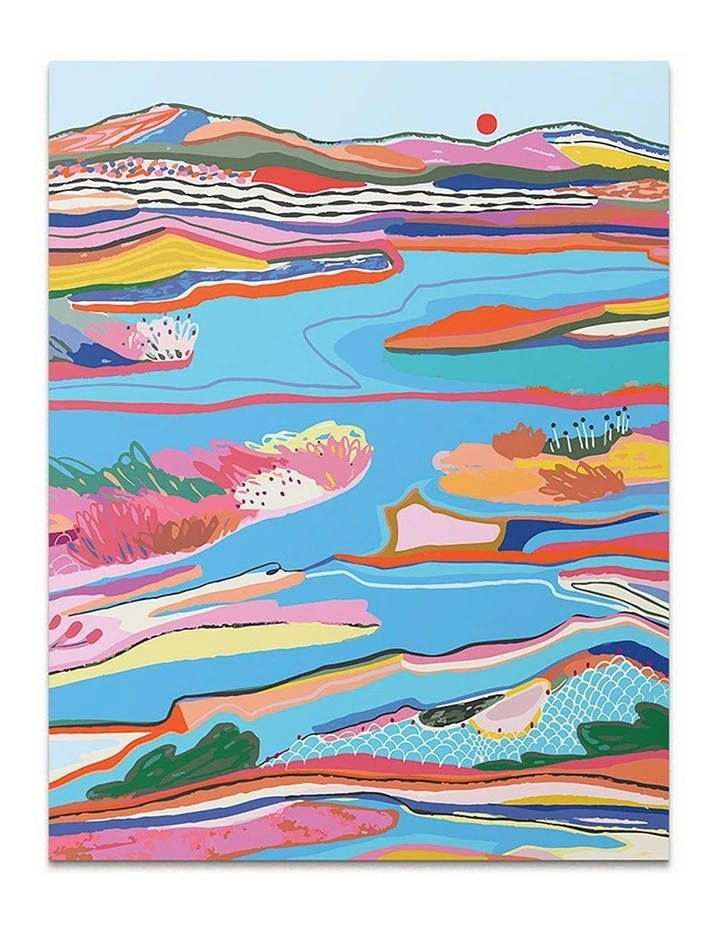 Lake Windermere Paint By Numbers Kit image 3