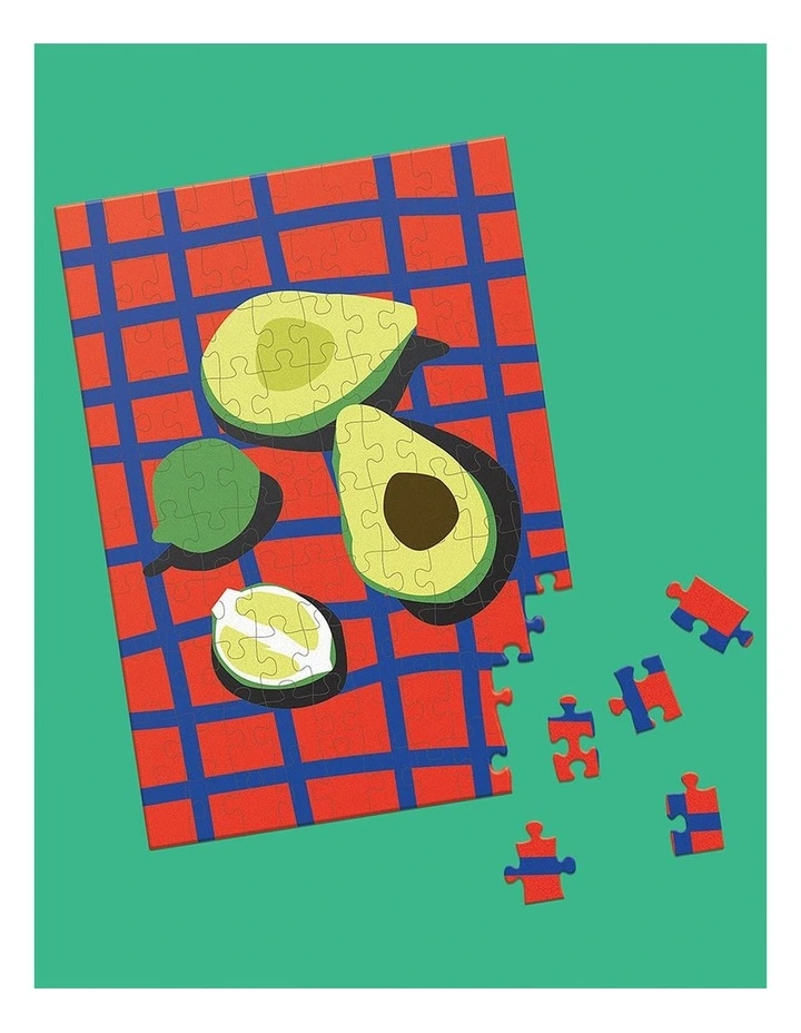 Journey of Something 100 Piece Magnetic Puzzle - Avocado is Life image 2