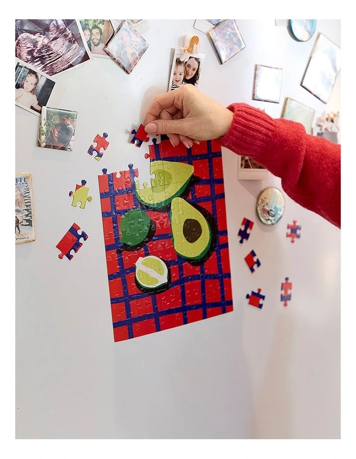 Journey of Something 100 Piece Magnetic Puzzle - Avocado is Life image 5