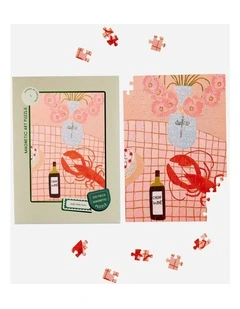 Wine Time Magnetic Puzzle 100-Piece