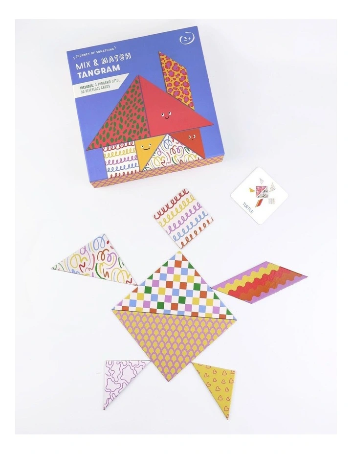3 Mix & Match Tangram Puzzle Sets image 3