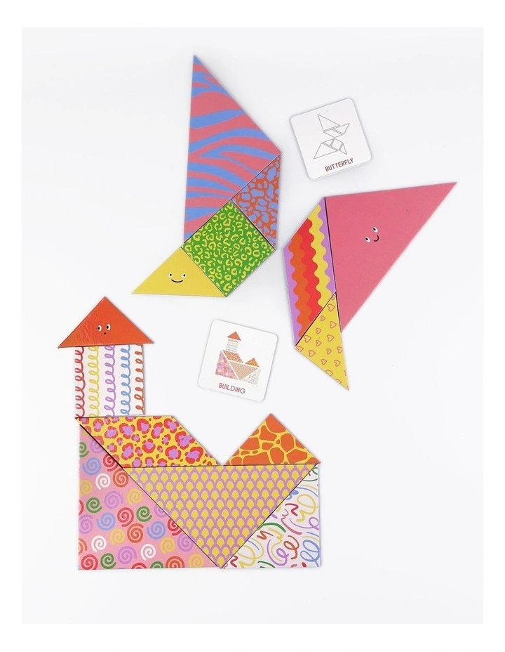 3 Mix & Match Tangram Puzzle Sets image 4