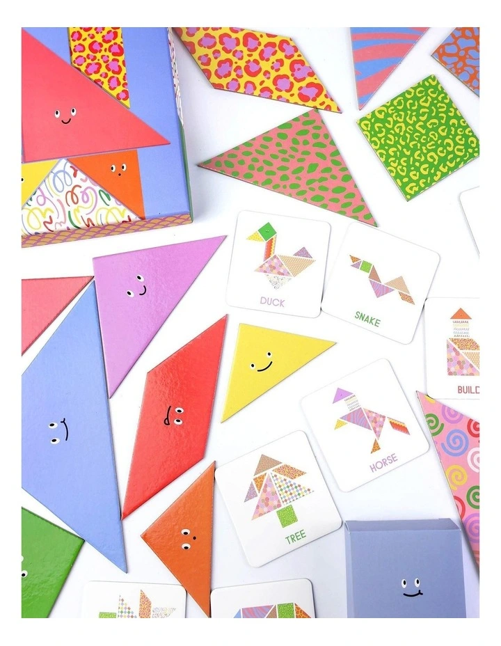 3 Mix & Match Tangram Puzzle Sets image 5