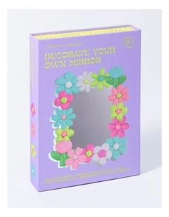Your-Own Mirror Diy Polymer Clay Flower Craft Kit
