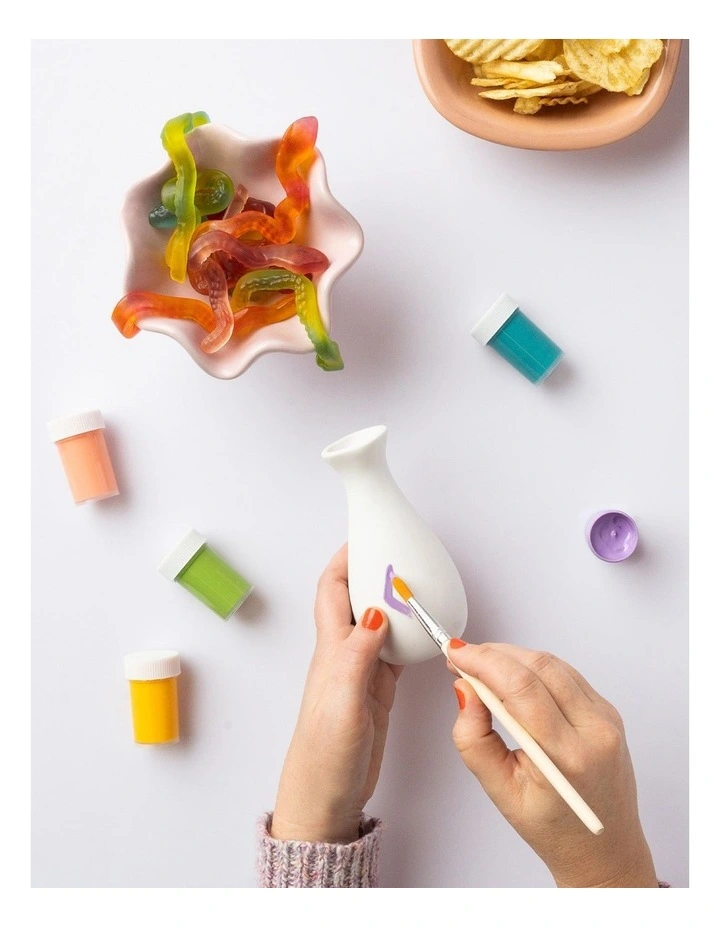 3 Ceramic Vases Decorating Kit image 3