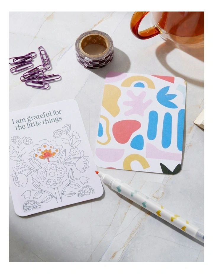 Journey of Something Colour Your Own Affirmation Cards image 3