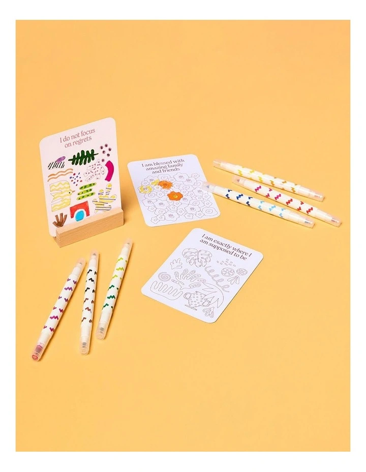 Journey of Something Colour Your Own Affirmation Cards image 4