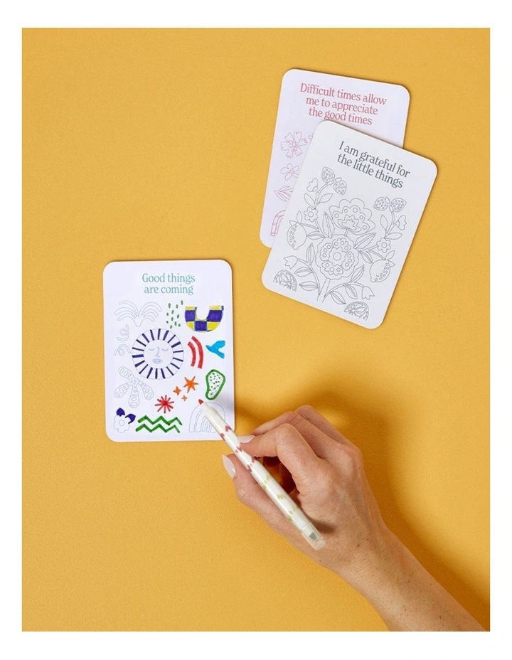 Journey of Something Colour Your Own Affirmation Cards image 5