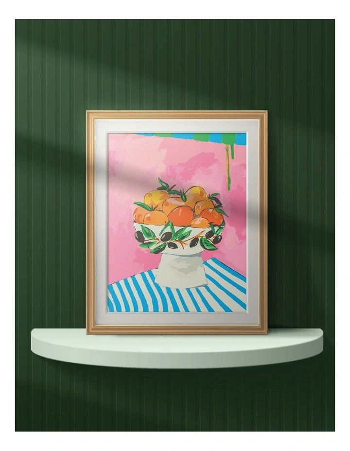 Bowl Of Oranges Paint By Numbers Kit image 1