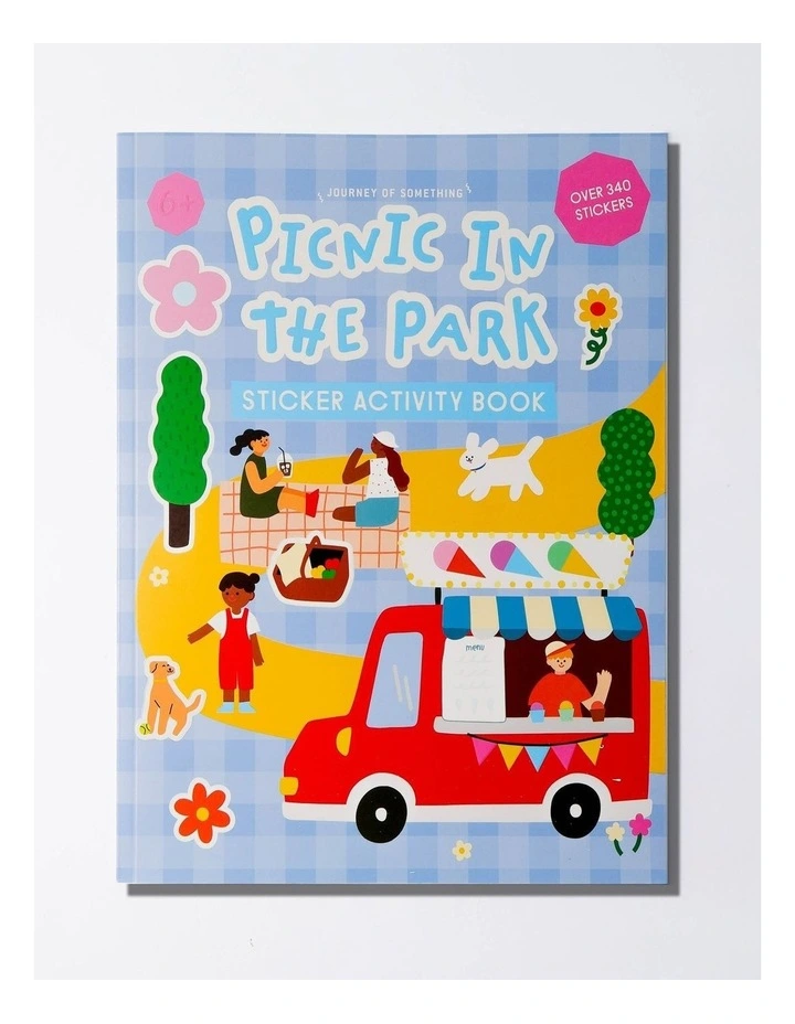 Picnic Sticker Book in Multi image 1