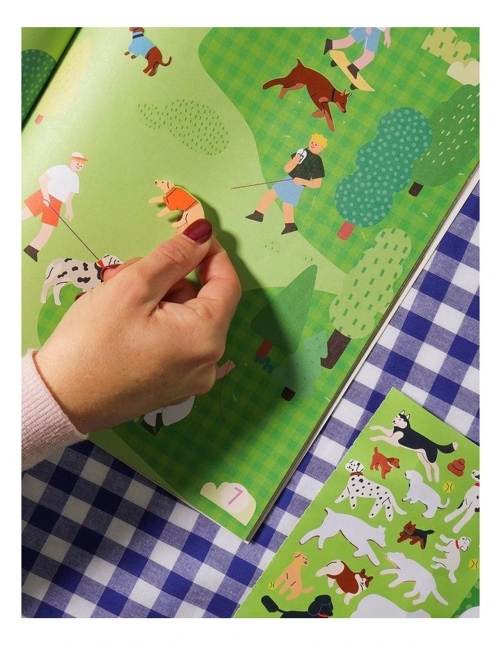 Picnic Sticker Book in Multi image 3