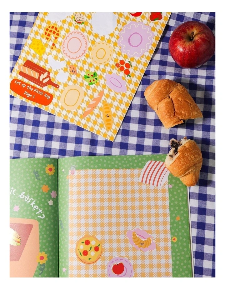 Picnic Sticker Book in Multi image 4