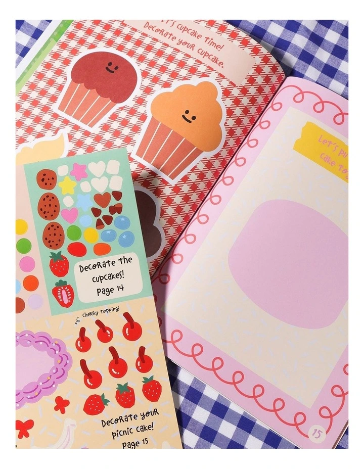 Picnic Sticker Book in Multi image 5