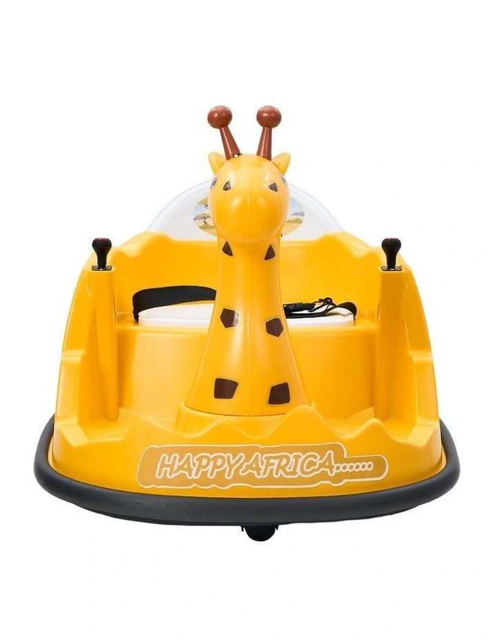 Mazam Kids Ride on Car Electric Cars Bumper Toys Remote Control Light Giraffe image 2