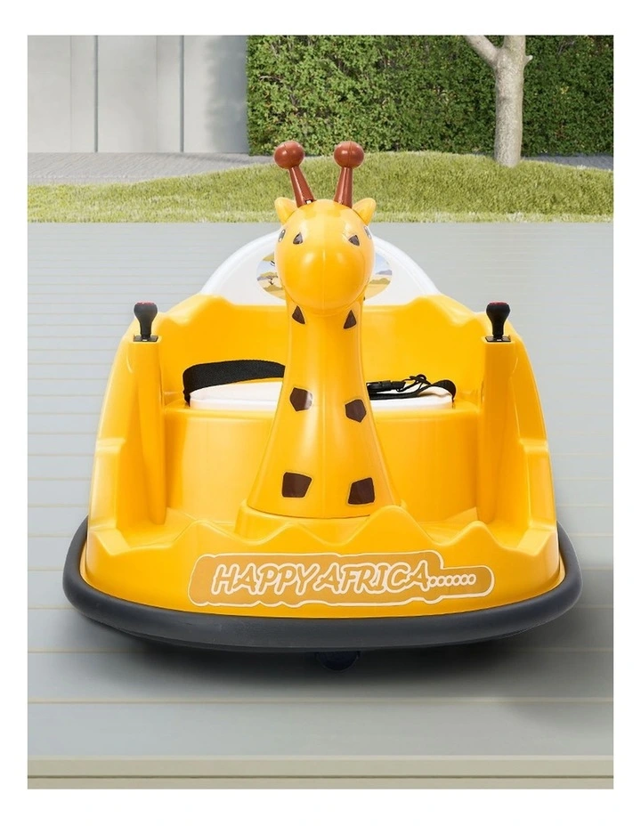 Mazam Kids Ride on Car Electric Cars Bumper Toys Remote Control Light Giraffe image 6