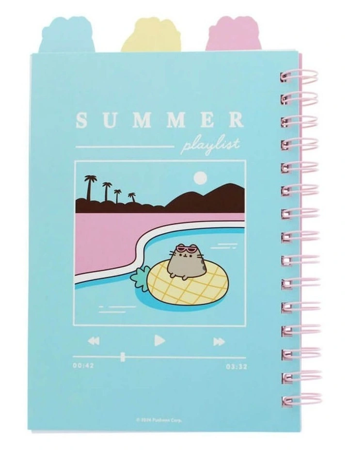 Tropical Vacation A4 Project Notebook Stationery (3 Years ) in Blue image 2