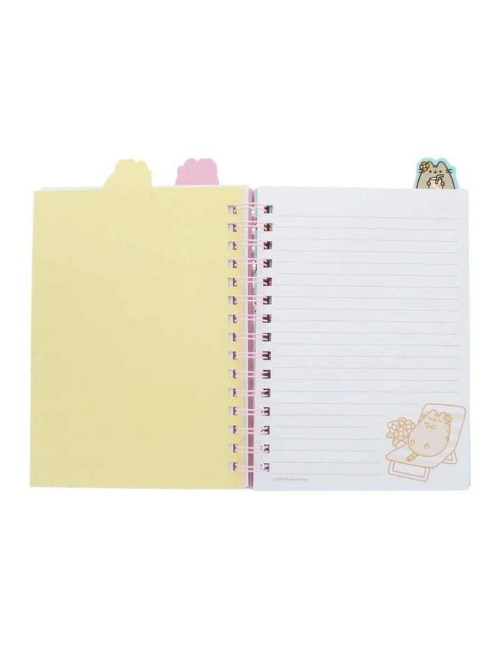 Tropical Vacation A4 Project Notebook Stationery (3 Years ) in Blue image 6