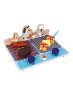 Wooden Tabletop BBQ Activity Toy Set