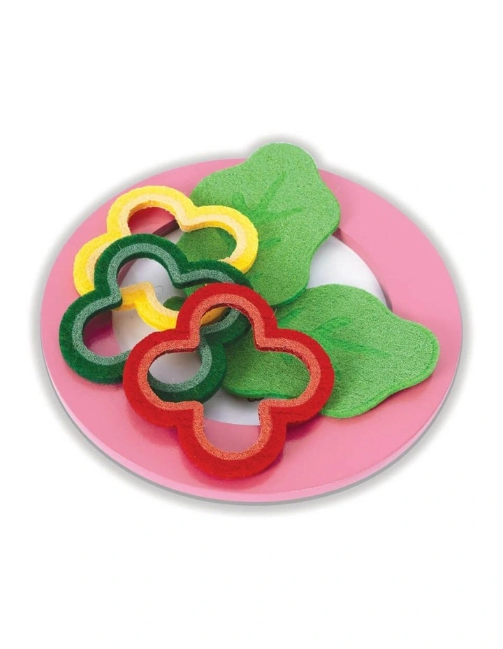 Wooden Tabletop BBQ Activity Toy Set image 4