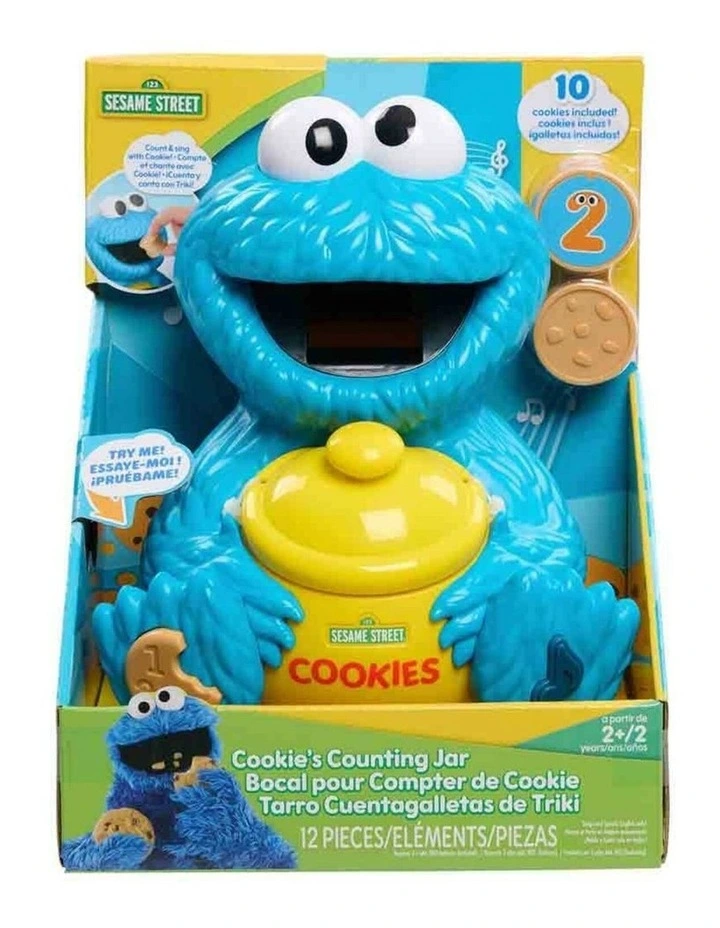 Cookie Monster's Counting Jar Activity Toy image 1
