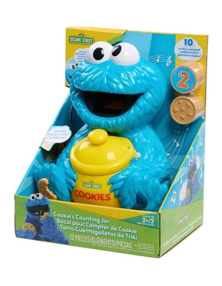 Cookie Monster's Counting Jar Activity Toy image 2