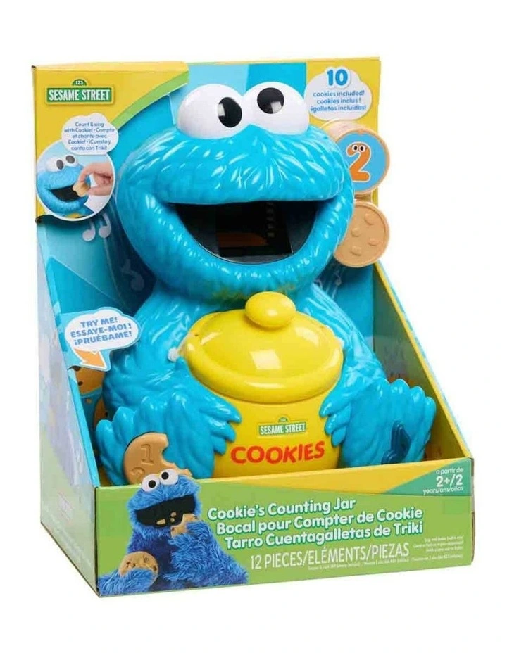 Cookie Monster's Counting Jar Activity Toy image 3