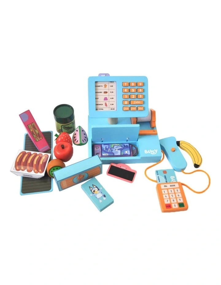 Wooden Cash Register Activity Toy image 1