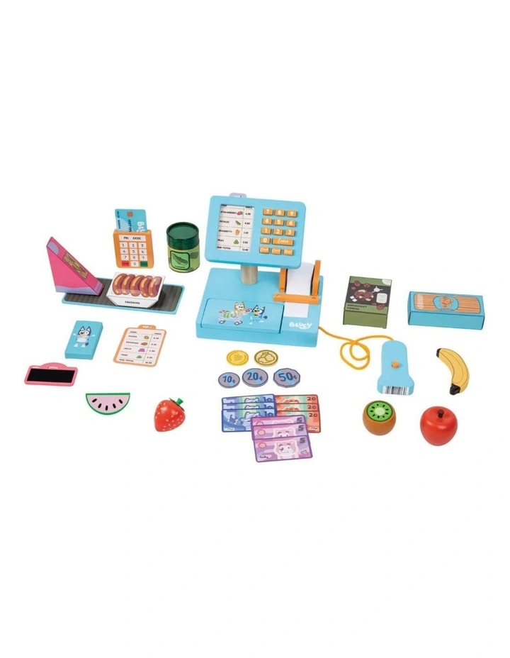 Wooden Cash Register Activity Toy image 3