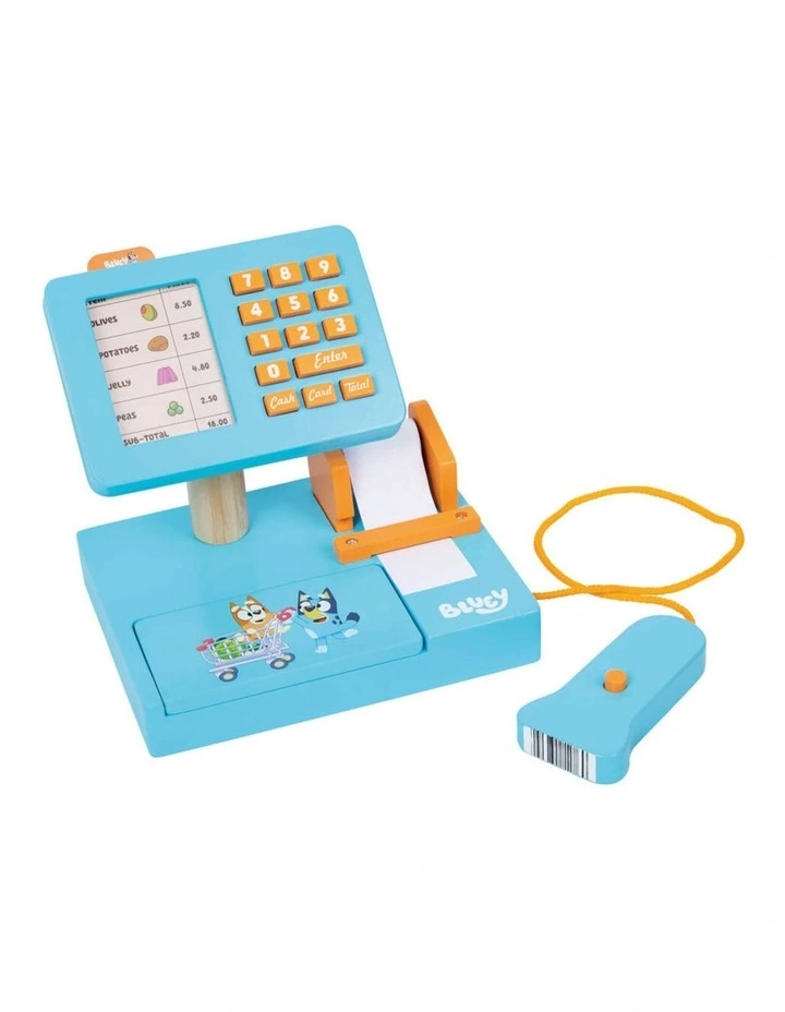 Wooden Cash Register Activity Toy image 4