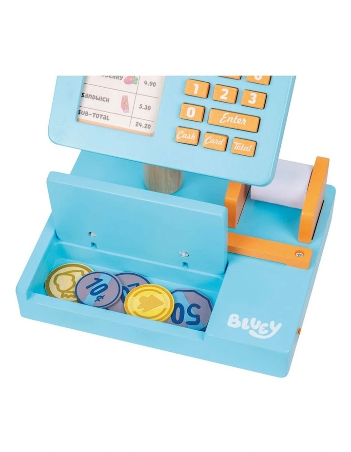 Wooden Cash Register Activity Toy image 5