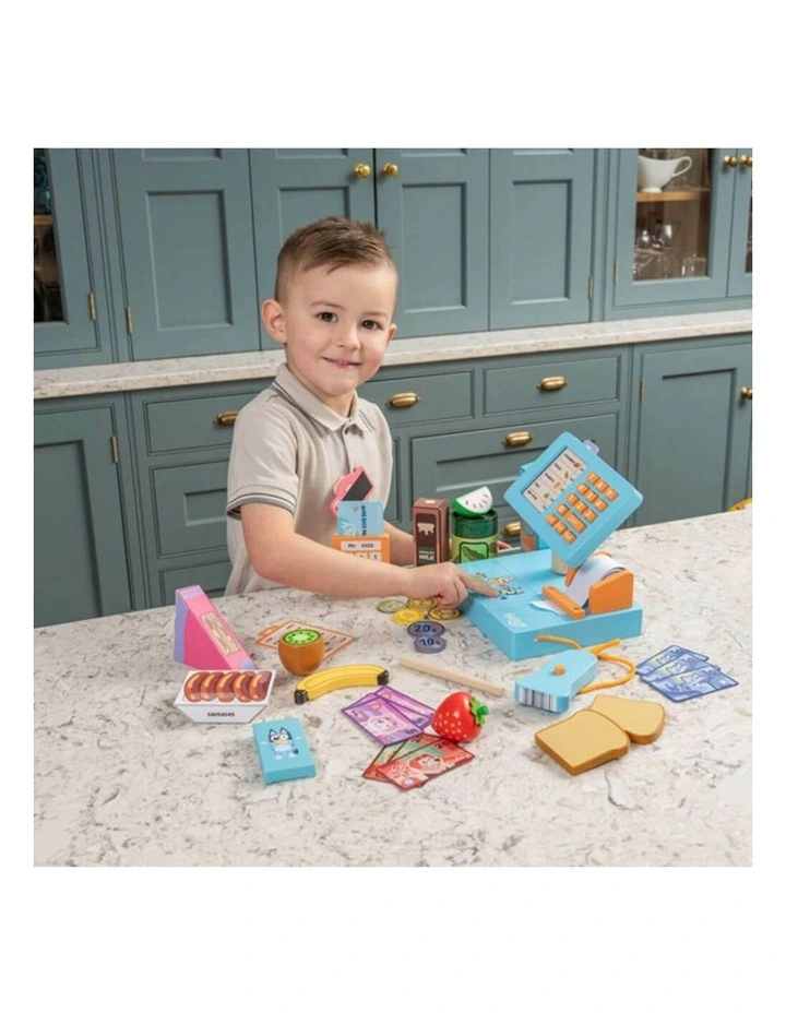 Wooden Cash Register Activity Toy image 7