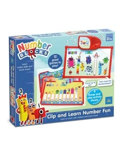 Clip And Learn Number Fun Activity Game