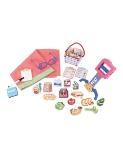 Wooden Grannies Shopping Game Activity Toy