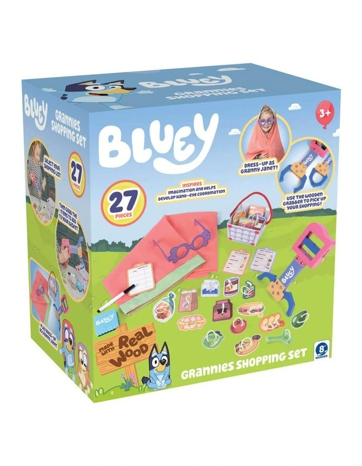Wooden Grannies Shopping Game Activity Toy image 5
