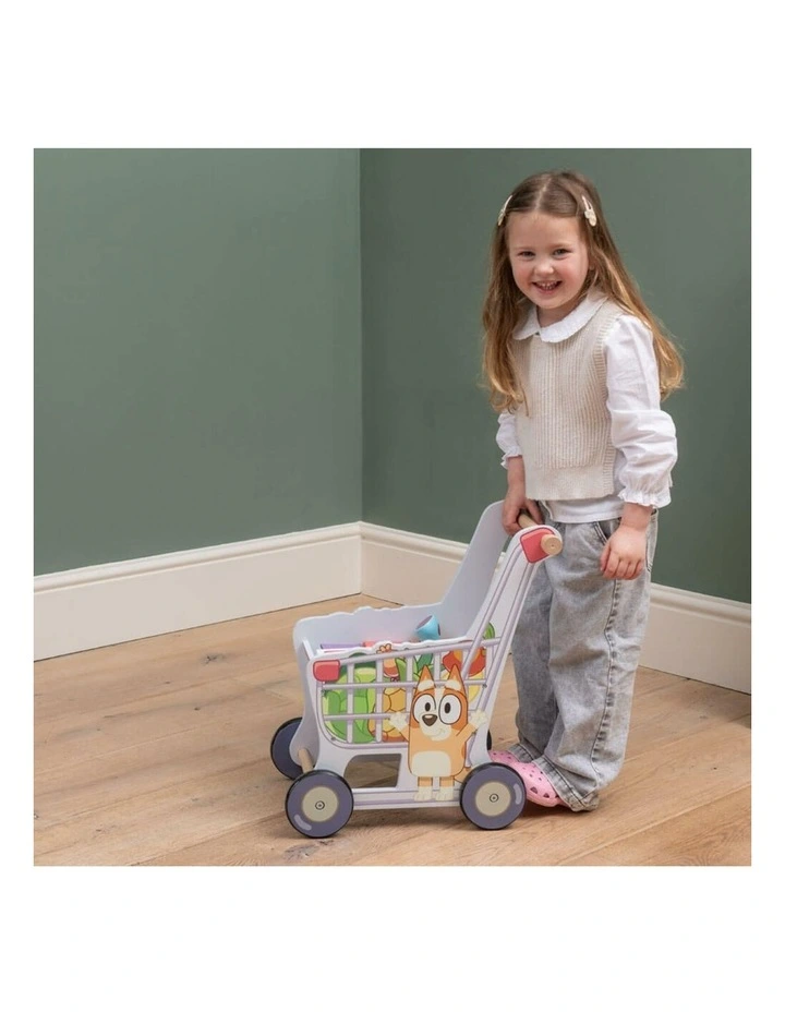 Wooden Shopping Trolley Activity Toy image 6