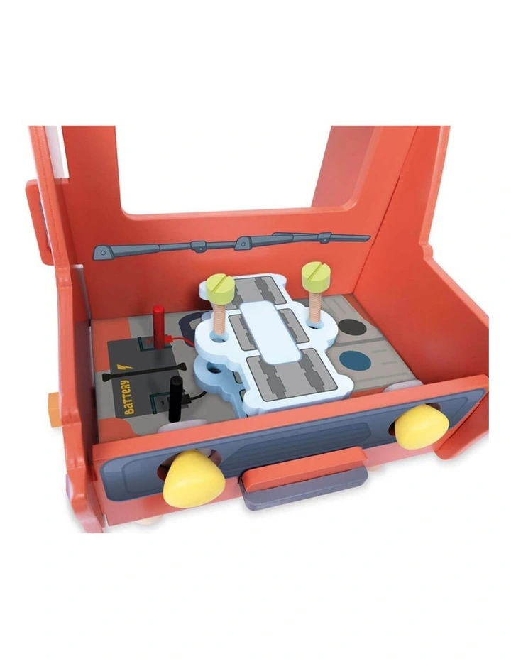 Wooden Tabletop Doodad Mechanic Activity Toy Set image 3