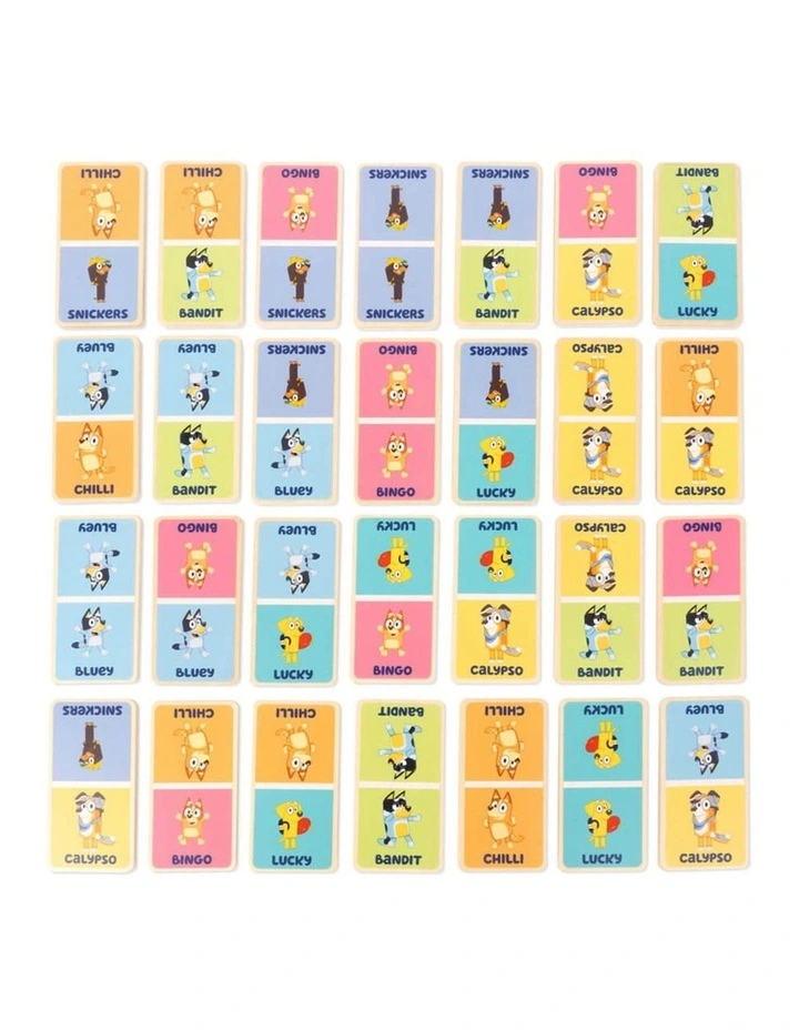 Wooden Dominoes Activity Toy Set Of 29 Pieces image 3