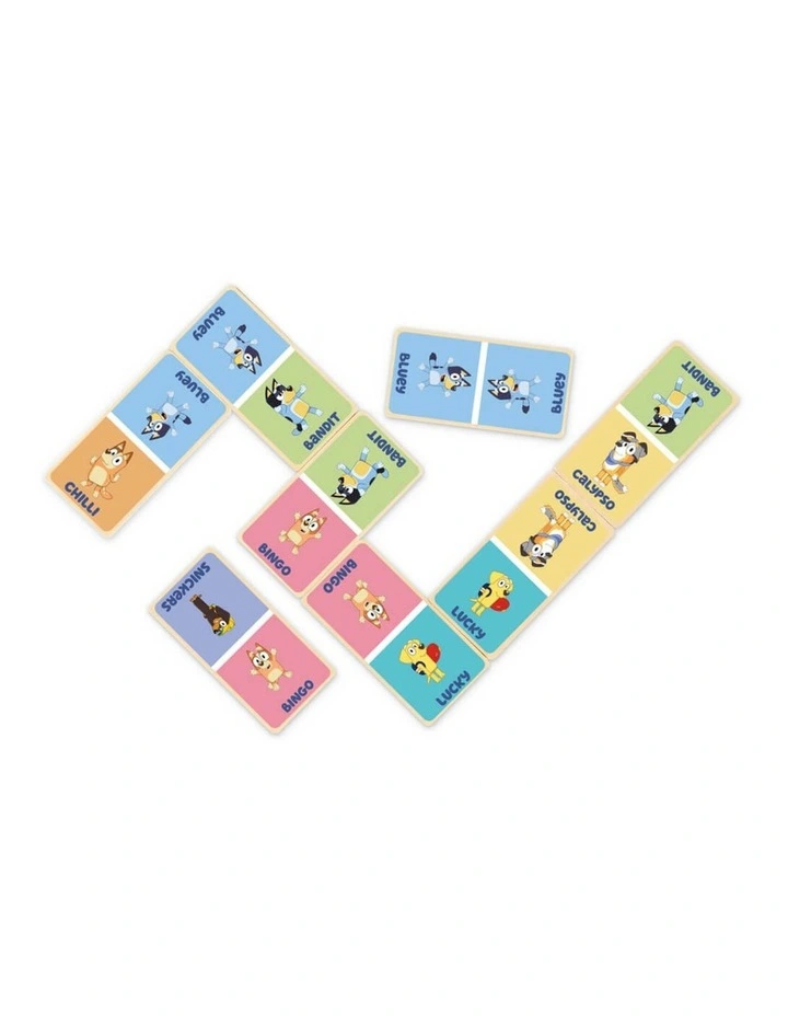 Wooden Dominoes Activity Toy Set Of 29 Pieces image 5