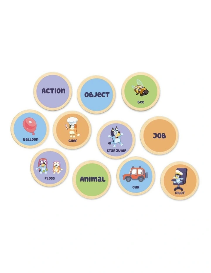 Wooden Charades Activity Toy Set Of 26 Pieces image 4