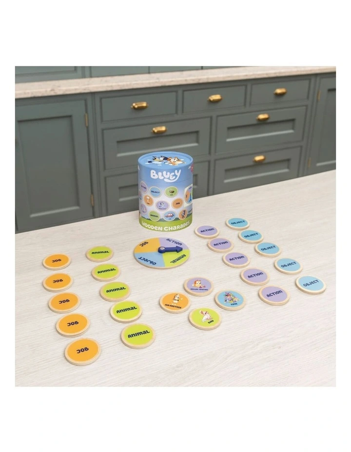 Wooden Charades Activity Toy Set Of 26 Pieces image 6