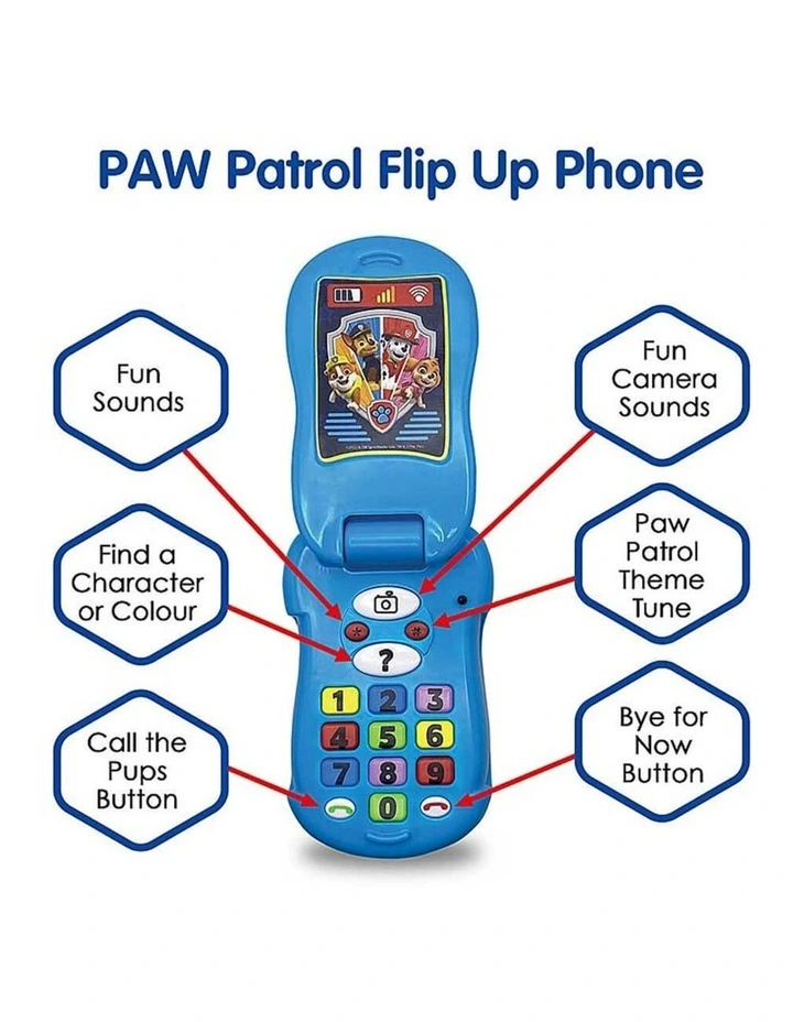 Flip Up Phone Interactive Toy 18cm image 4
