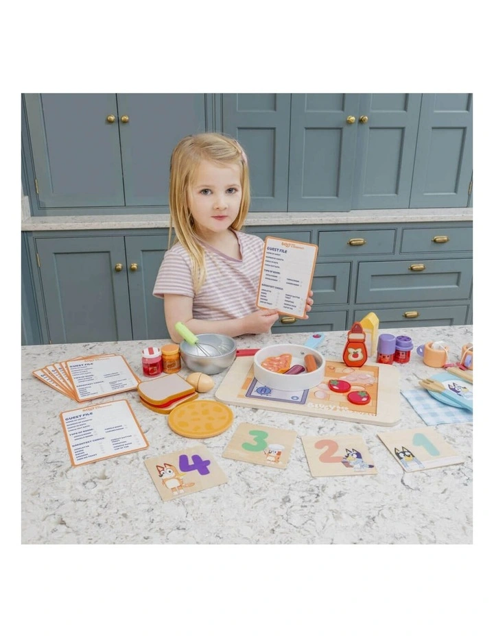 Wooden Hotel Breakfast Tray Toy image 4