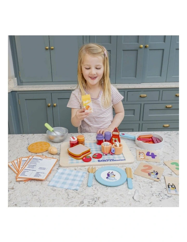 Wooden Hotel Breakfast Tray Toy image 5