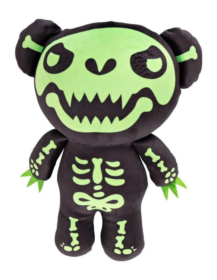 Bones Halloween Bear In Bag Plush Toy Height 30cm image 2